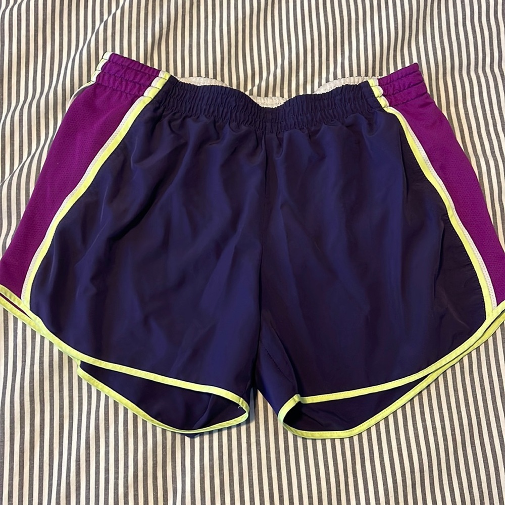 Nike womens track shorts